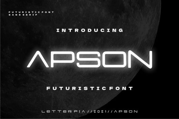 Apson Display Font