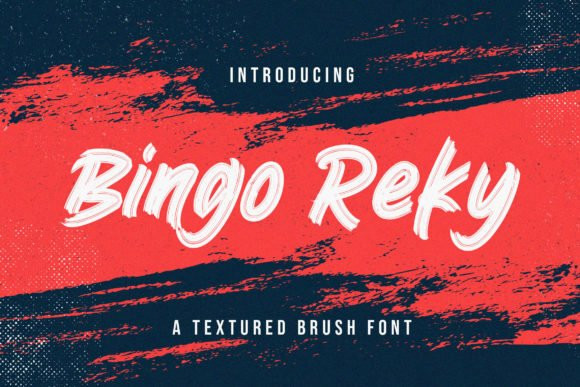 Bingo Reky Brush Font