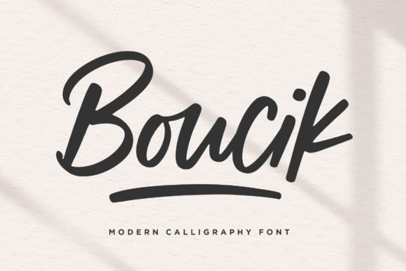 Boucik Script Font