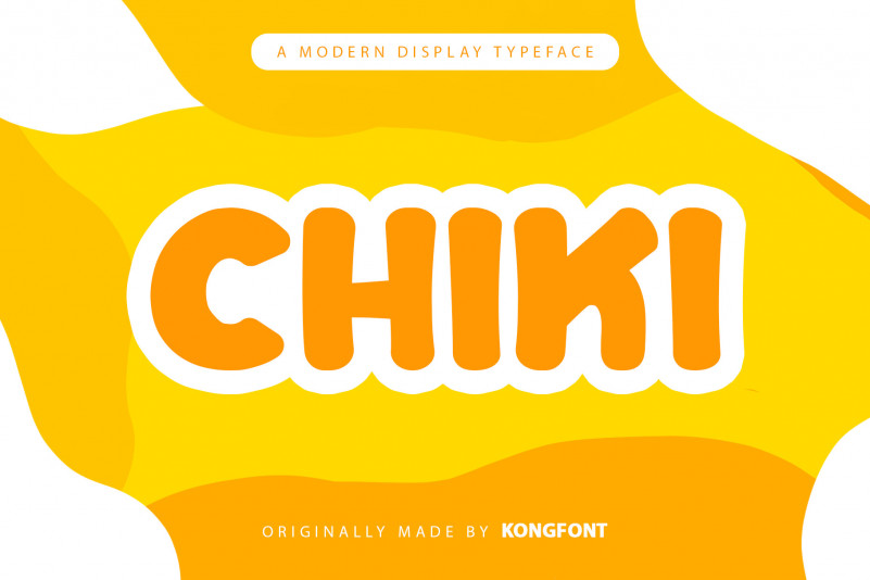 Chiki Display Font