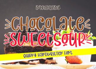 Chocolate Sweetsour Display Font