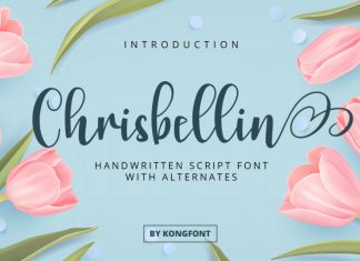 Chrisbellin Calligraphy Font
