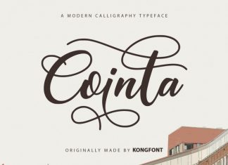 Cointa Calligraphy Font