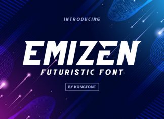 Emizen Display Font
