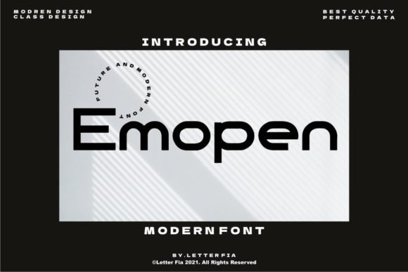 Emopen Sans Serif Font