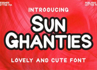 Sun Ghanties Display Font
