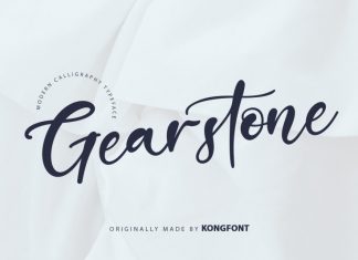 Gearstone Script Font
