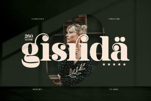 Gisrida Serif Font