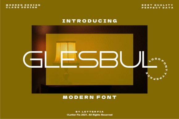 Glesbul Display Font