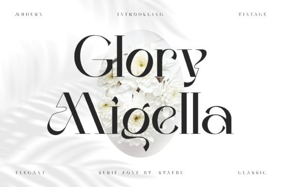 Glory Migella Serif Font