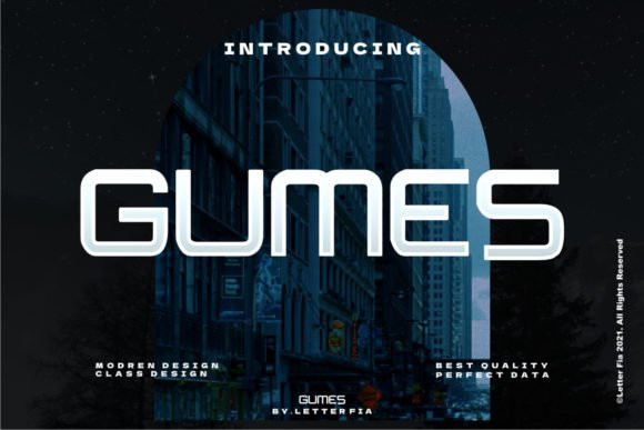 Gumes Display Font