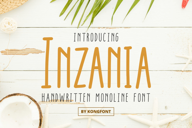 Inzania Display Font