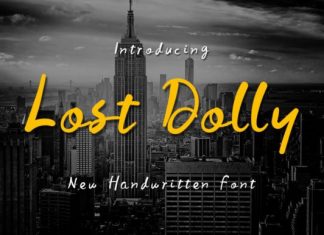 Lost Dolly Script Font