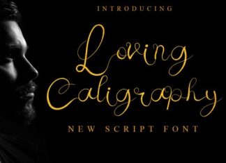 Loving Caligraphy Script Font