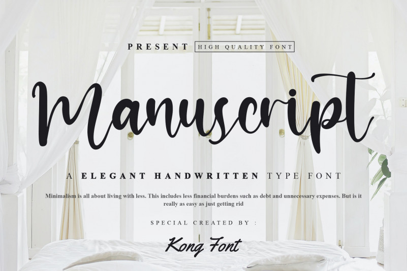 ManuScript Script Font