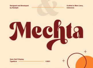 Mechta Sans Serif Font