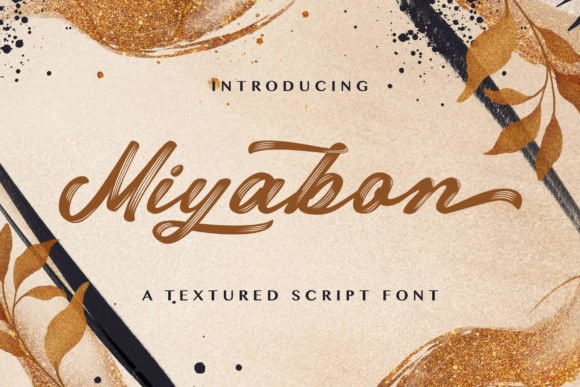 Miyabon Brush Font