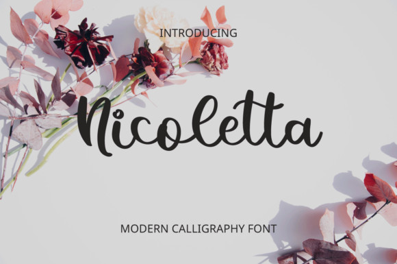 Nicoletta Calligraphy Font