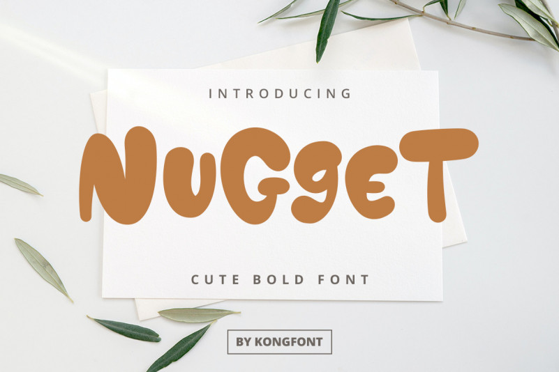 Nugget Display Font