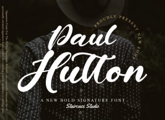 Paul Hutton Script Font