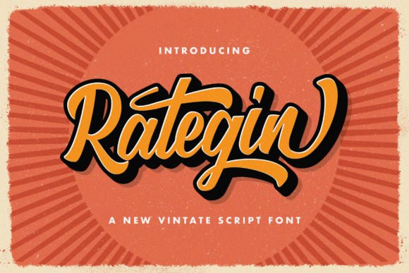 Rategin Script Font