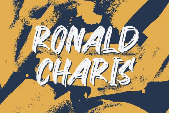 Ronald Charis Brush Font