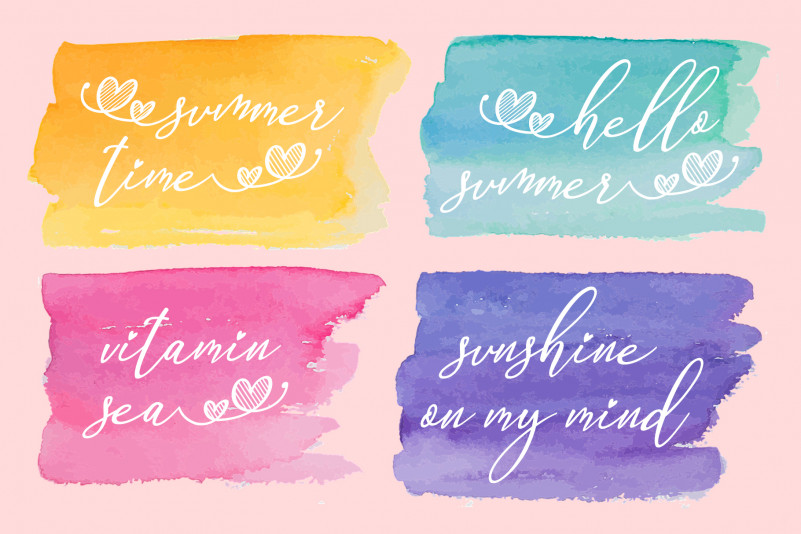 Stay Summer Handwritten Font