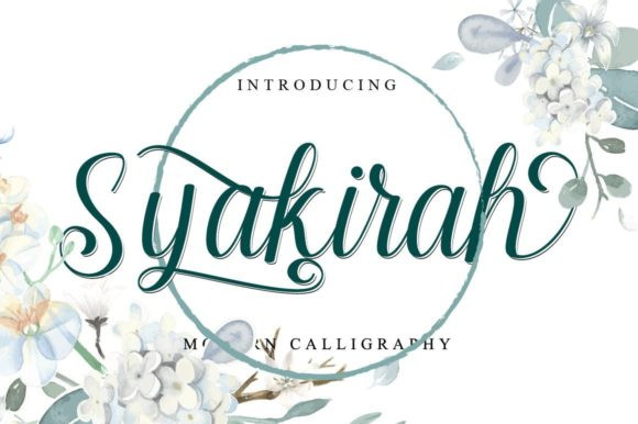 Syakirah Script Font