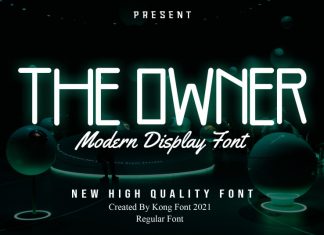 The Owner Display Font