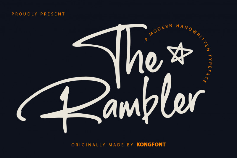 The Rambler Script Font