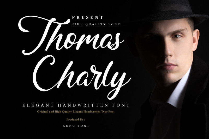 Thomas Charly Script Font