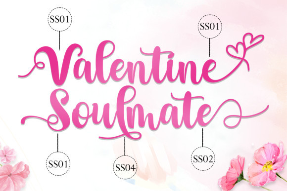 Valentine Soulmate Script Font