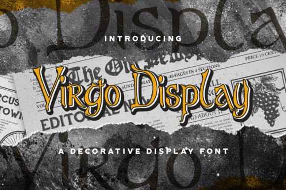 Virgo Display Font