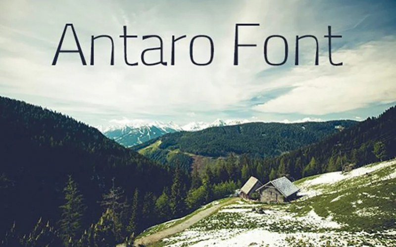 Antaro Serif Font