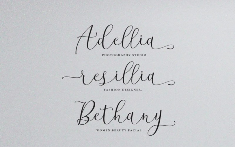 Beatisia Calligraphy Font