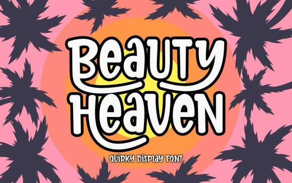 Beauty Heaven Display Font