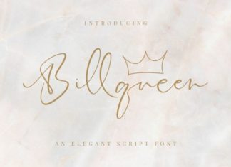 Billqueen Script Font