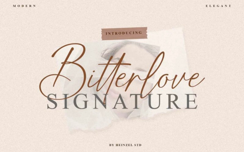 Bitterlove Script Font