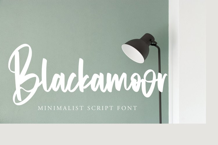 Blackamoor Script Font