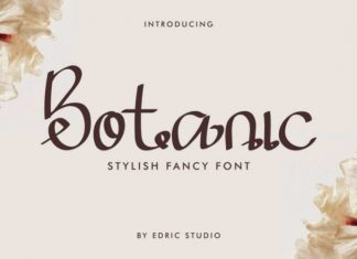 Botanic Script Font