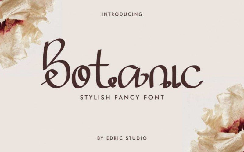 Botanic Script Font