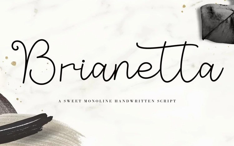 Brianetta Handwritten Font
