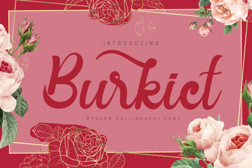 Burkict Script Font