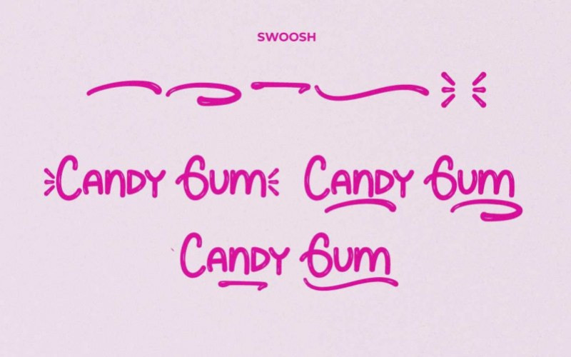 Candy Gum Display Font
