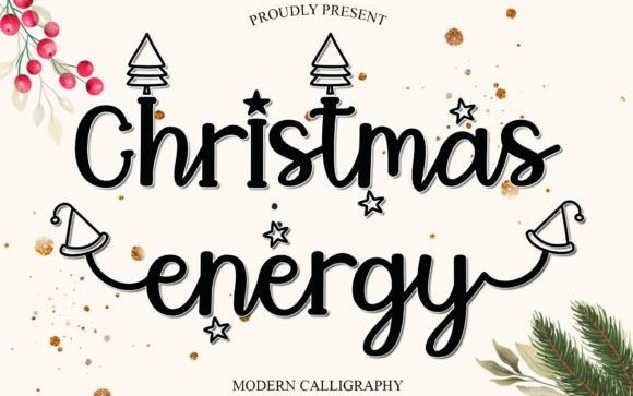 Christmas Energy Script Font