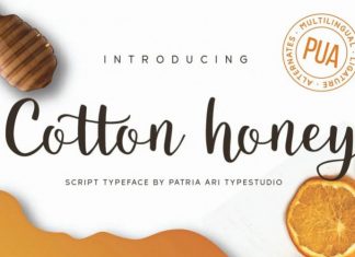 Cotton Honey Calligraphy Font