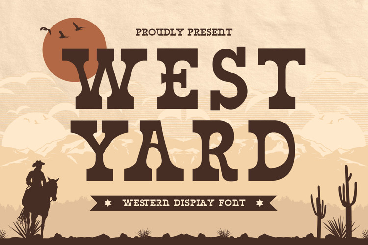 West Yard Slab Serif Font