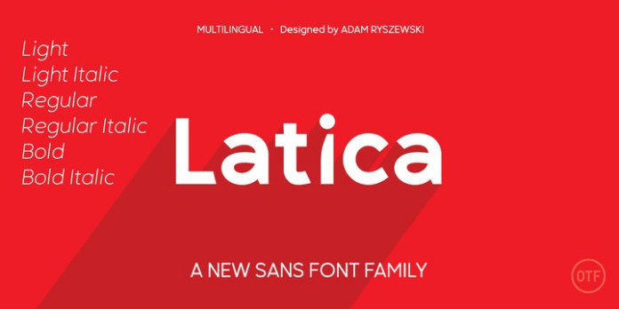 Latica Sans Serif Font