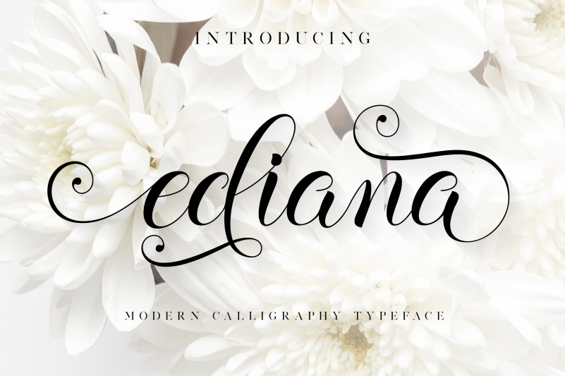 Ediana Calligraphy Font