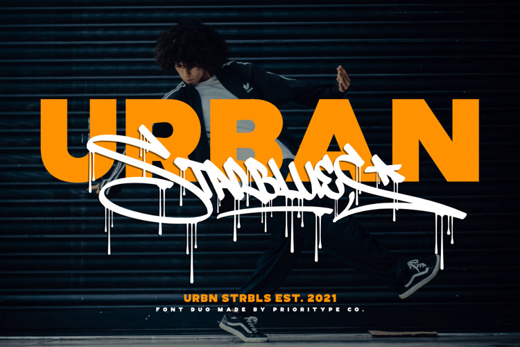 Urban Starblues Script Font